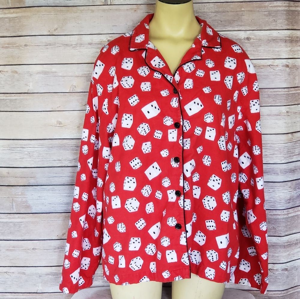 Women's Flannel Night Shirt